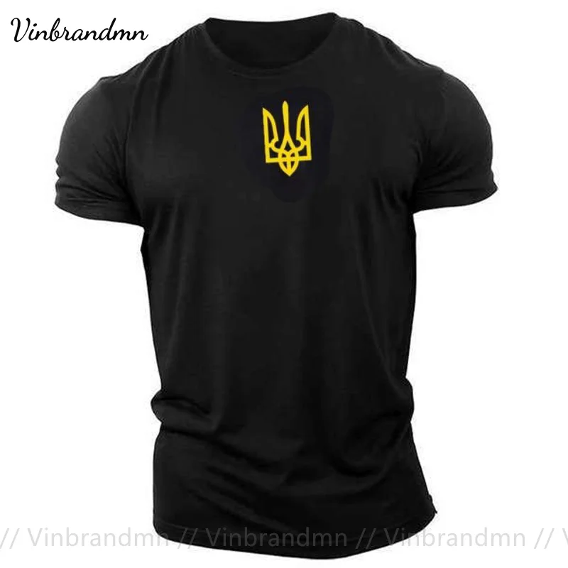 Футболка Украина мужские футболки мужская украинская футболка хлопковая с