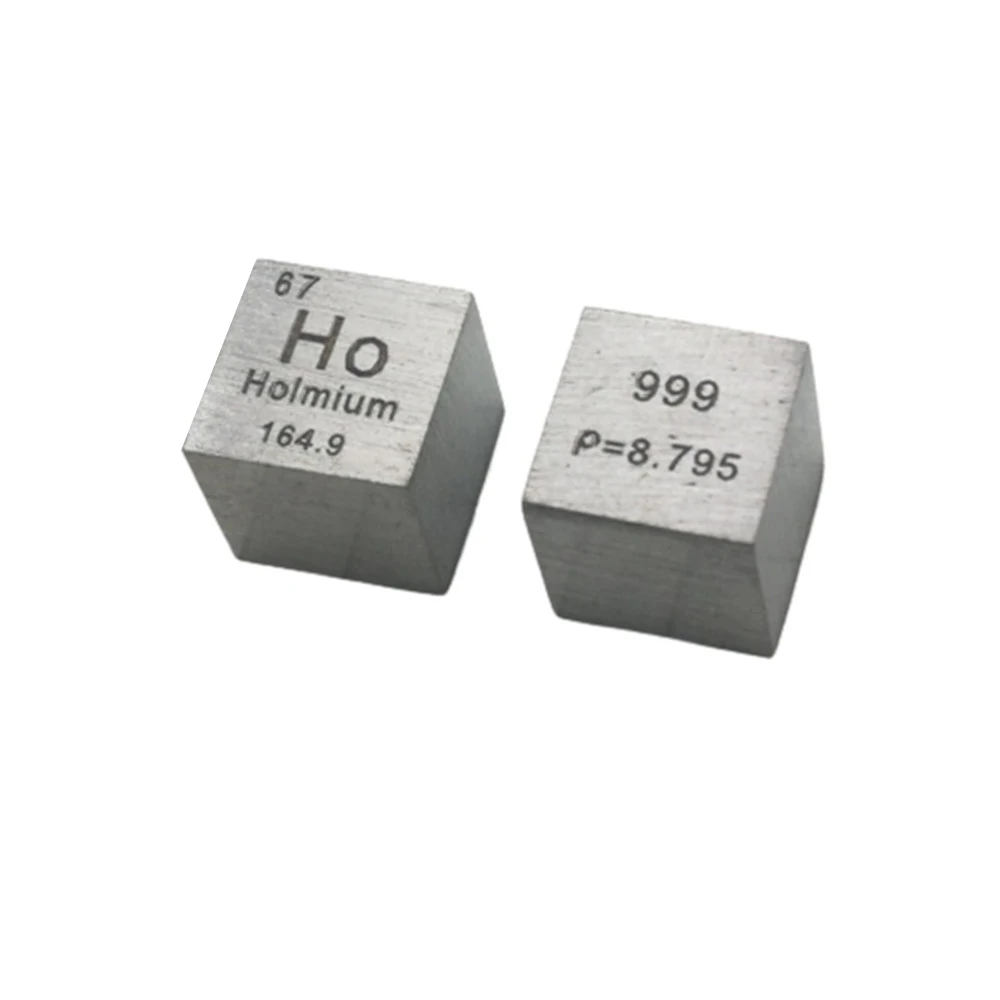 

Holmium Metal 10mm Density Cube 99.9% Pure for Element Collection