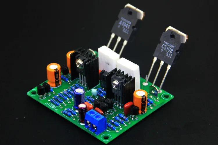 

DC45V A1941 C5198 ouble differential mirror input 2 X 160w two-channel HIFI power amplifier board