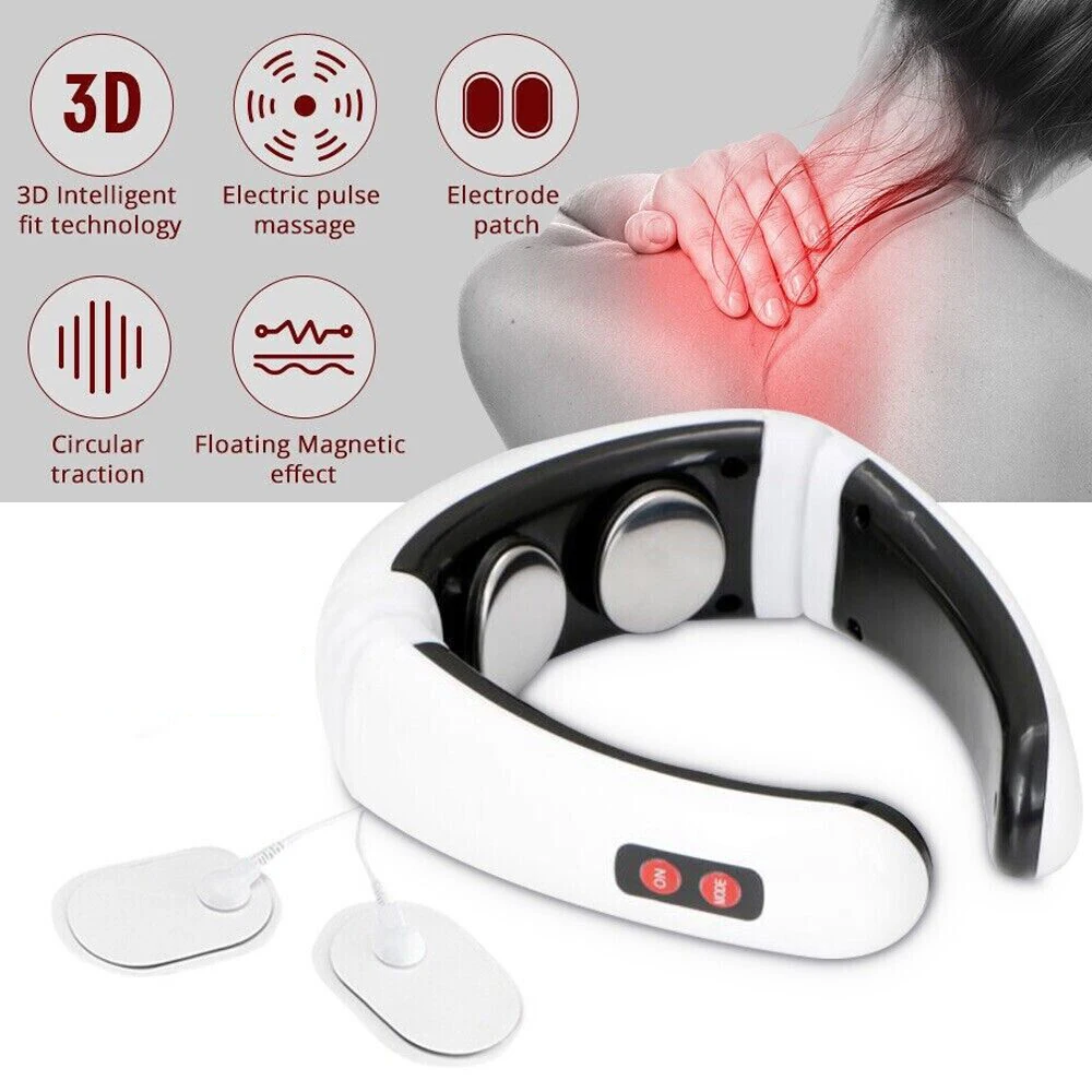 

Pro Electric Cervical Neck Massager Body Shoulder Relax Massage Relieve Pain