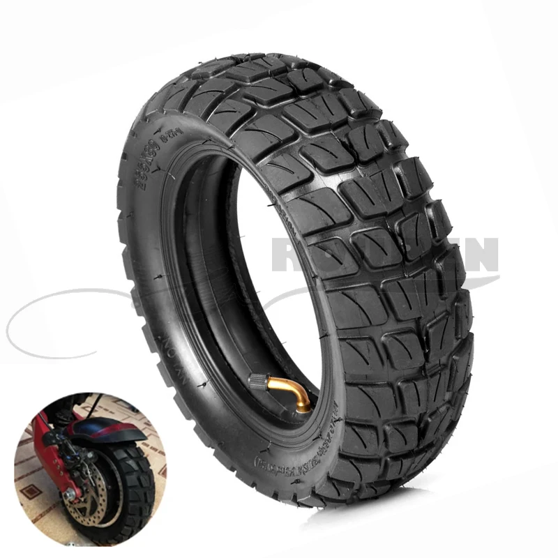 

255x80 Tire Inner and Outer Tyre for Electric Scooter Zero 10x Dualtron KuGoo M4 Upgrade 10 Inch 10x3.0 80/65-6 Off Road