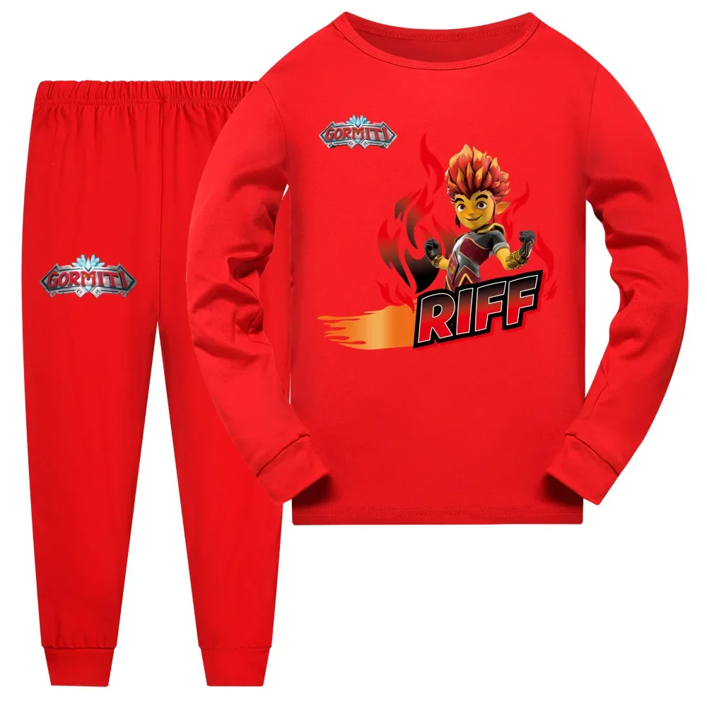 Одежда для игры Gormiti весны детский пижамный комплект Пижамный костюм одежда сна