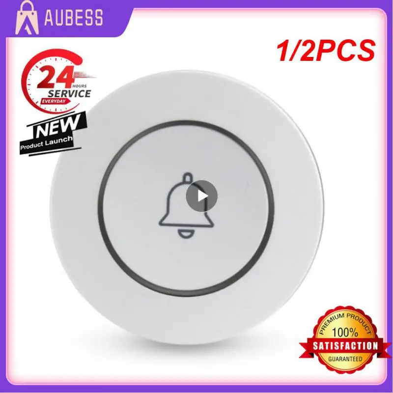 

1/2PCS 433MHz Wireless Remote Control Tuya Smart Home One-key Alarm SOS Emergency Call Button Wireless Emergency Button Doorbell