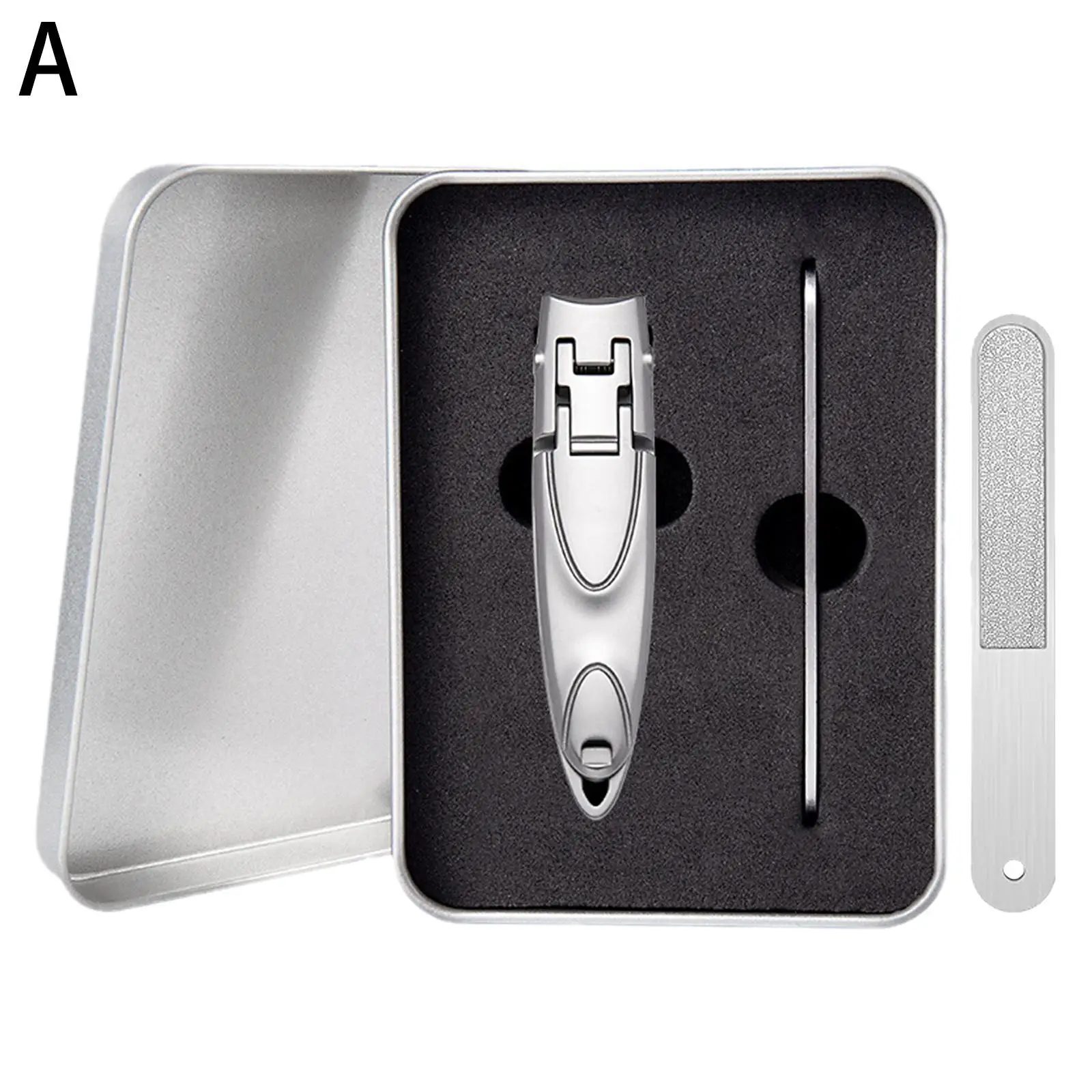 

Ультратонкий портативный набор для ногтей с защитой от брызг инструменты для ногтей полная Профессиональная игра для педикюра