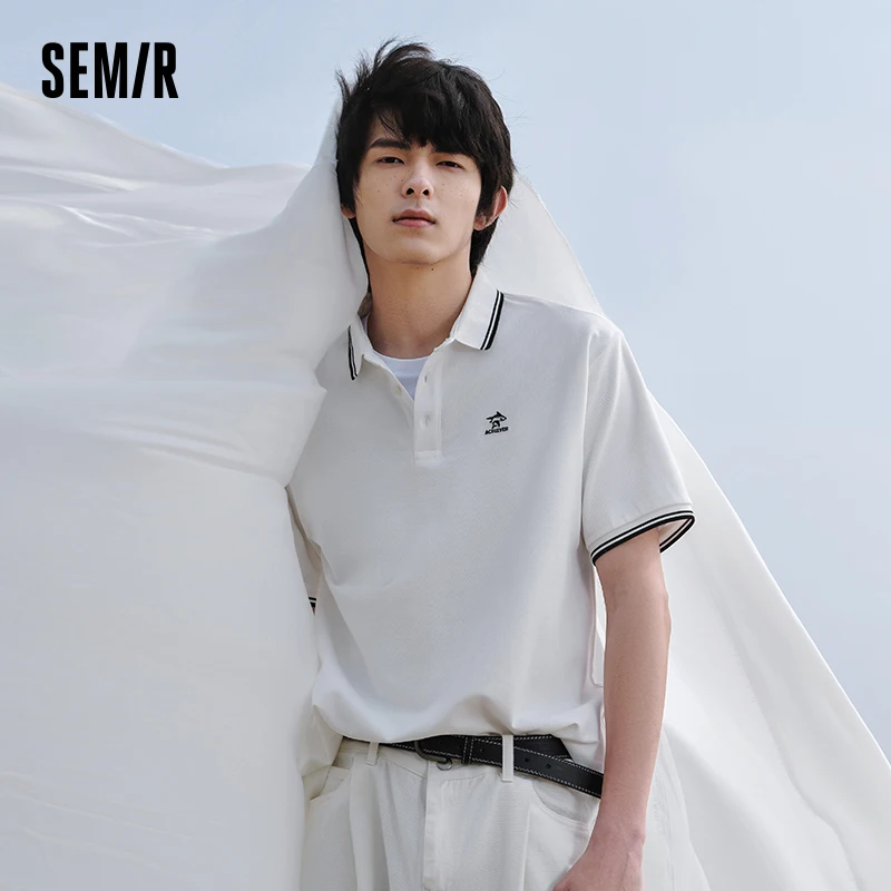 

Мужская Антибактериальная рубашка-поло с коротким рукавом