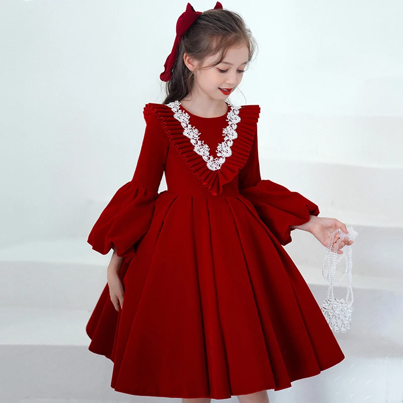 Платье для девочек-подростков детская одежда Вечерние элегантное вечернее