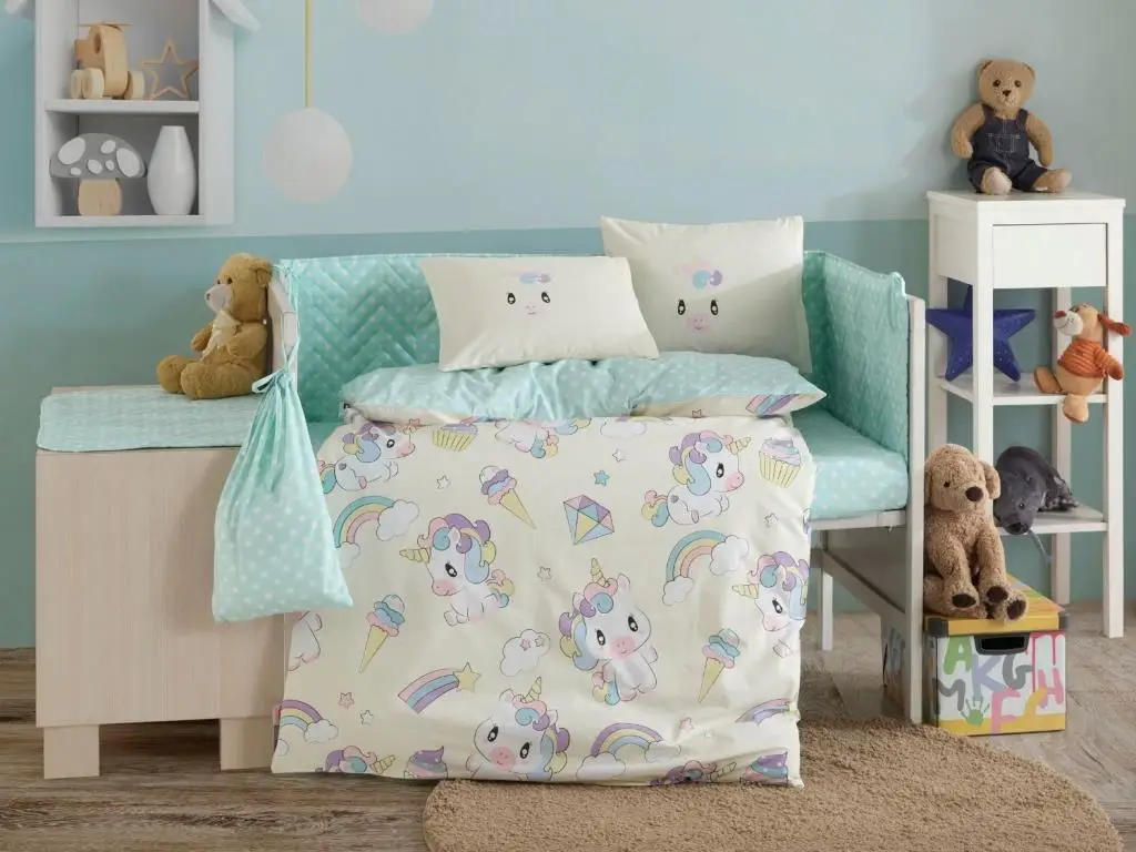 

Mila baby duvet cover set cream