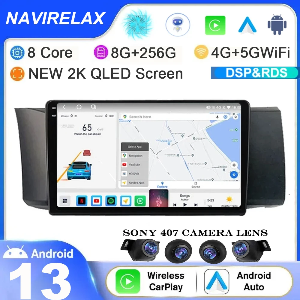 

Android 13 для Toyota GT 86 для Subaru BRZ 2012-2016 LHD QLED экран автомобильное радио Аудио мультимедийный плеер беспроводной Carplay Авто GPS
