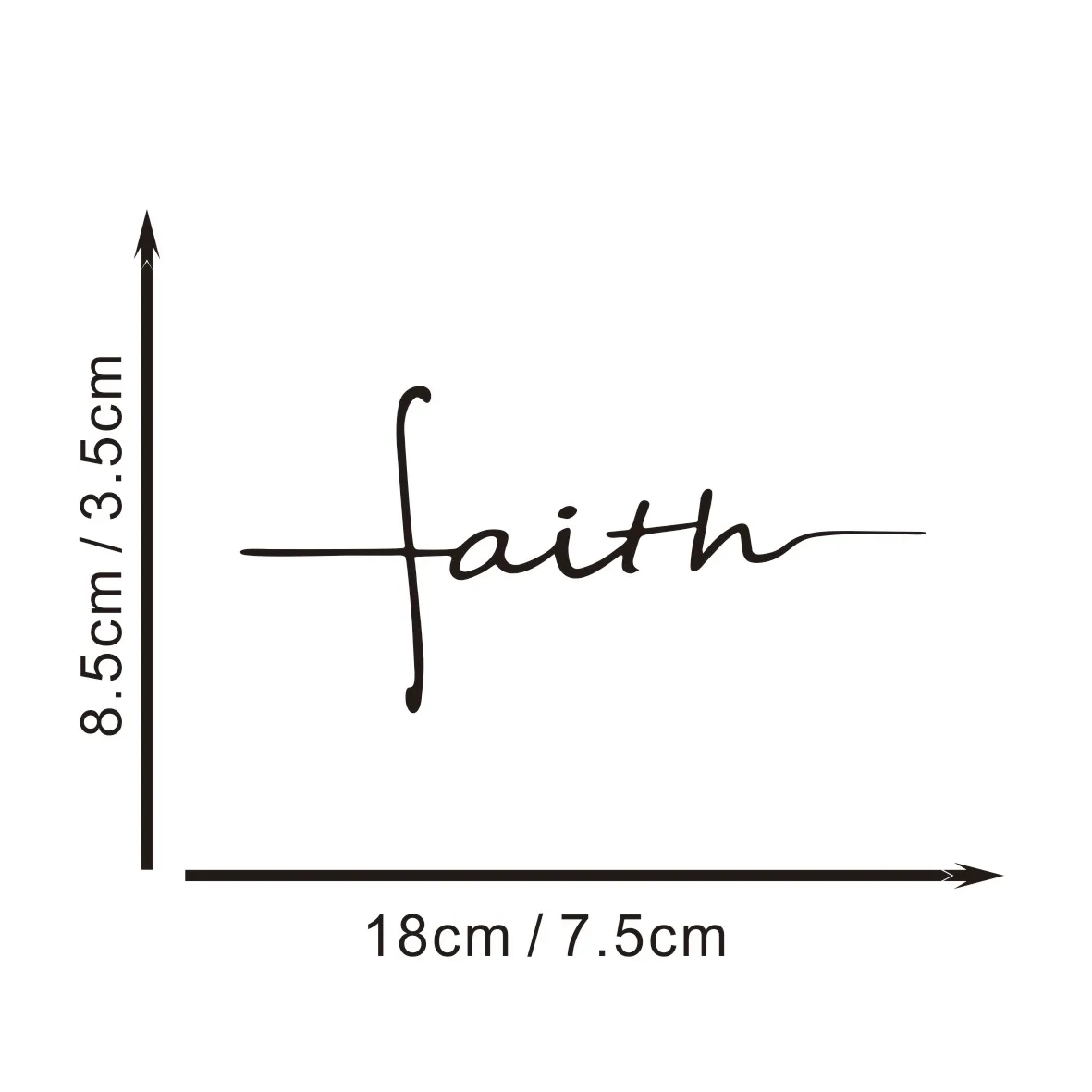 Наклейка с христианскими религиозными мотивами Виниловая наклейка для окна