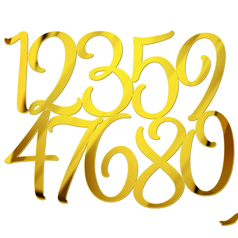 

Набор номеров для торта Wohltao 0-9