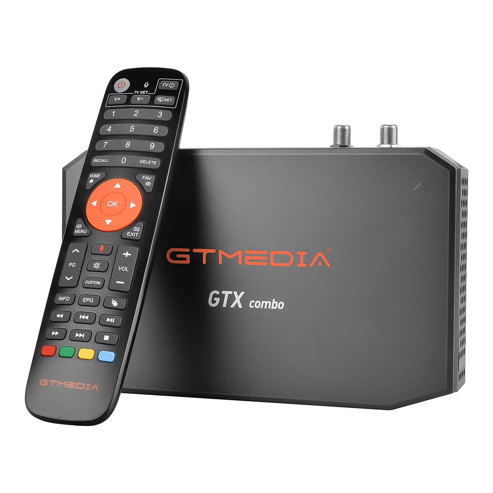 GTMEDIA GTX COMBO Android TV 4K/8K IPTV DVB-S2X/T2/C/ISDBT спутниковый ресивер с двойным ТВ-приставкой CI Plus