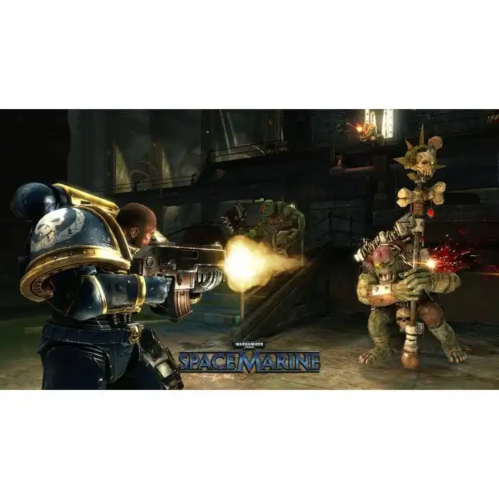 Игра Warhammer 40 000: Space Marine (Xbox 360) б/у | Электроника