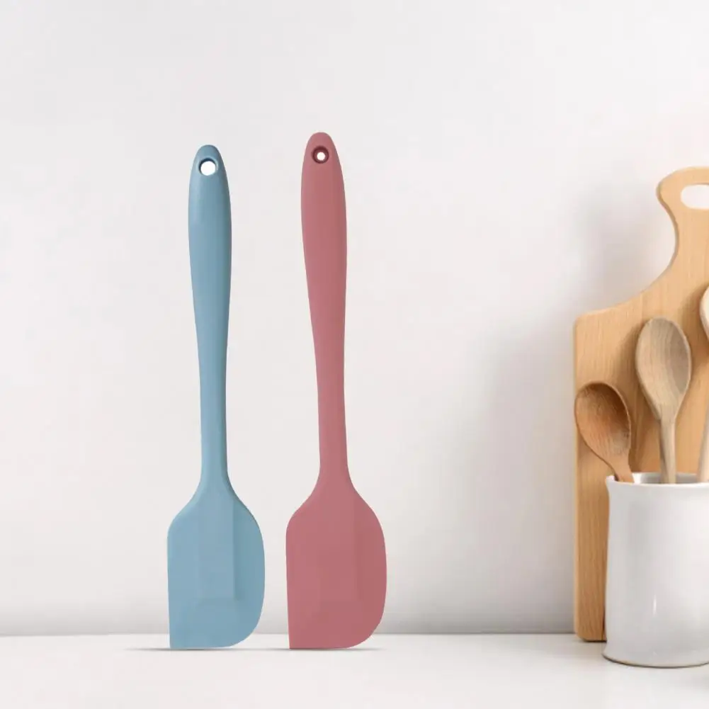 

Baking Spatula Fashion Hanging Hole Multifunctional Cream Spatula Reusable Widely Use Cake Scraper