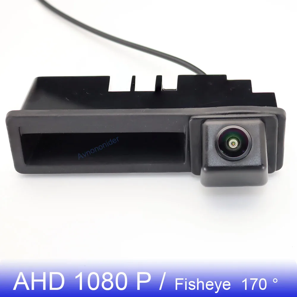 FishEye Vehicle Truck Handle Rear View Camera For Audi A3 8P A6 C6 A1 Q7 A4 B7 B6 S5 A6L Q5 AHD 1080P 170° HD Night Vision