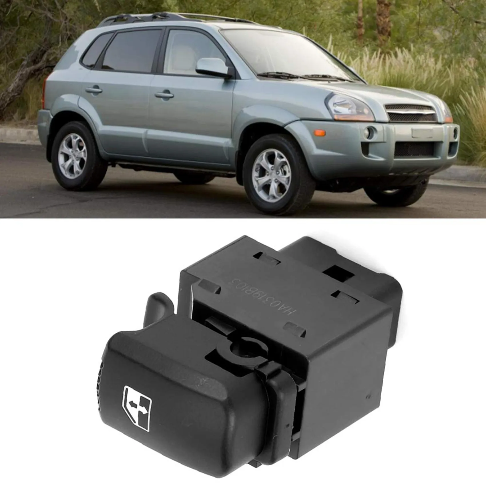 

Переключатель Стеклоподъемника задний LH RH для Hyundai SANTA FE 2007 2008 2009 2010 2011 935802B000 93580-2B000 935812B000