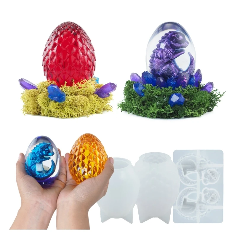 

Силиконовая форма в виде дракона и яйца, с питанием от USB