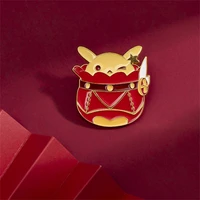 japanese anime brooch summer cute badge couple medal clothing collar pin single shoulder packaging jewelry