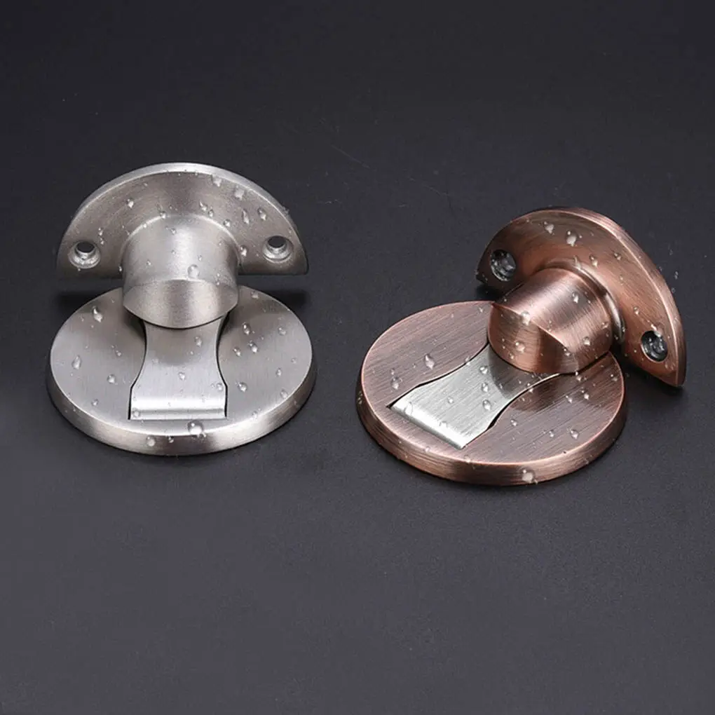 

Anti-collision Door Stopper Home Hotel Office Stainless Steel Door Stop Catcher Holder Green Bronze