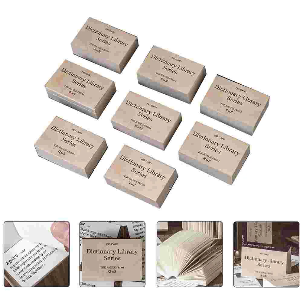 

Paper Scrapbook Vintage Dictionary Diy Papers Material Scrapbooking Journaling Page Retro Stickers Mini Punches Craft Crafts
