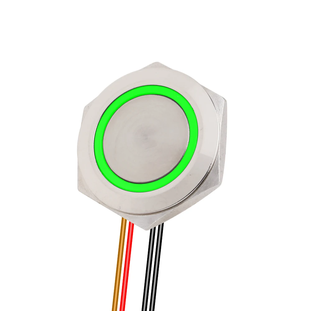 

Светодиодный кнопочный переключатель DIANQI 12В/6В 22/25/30 мм