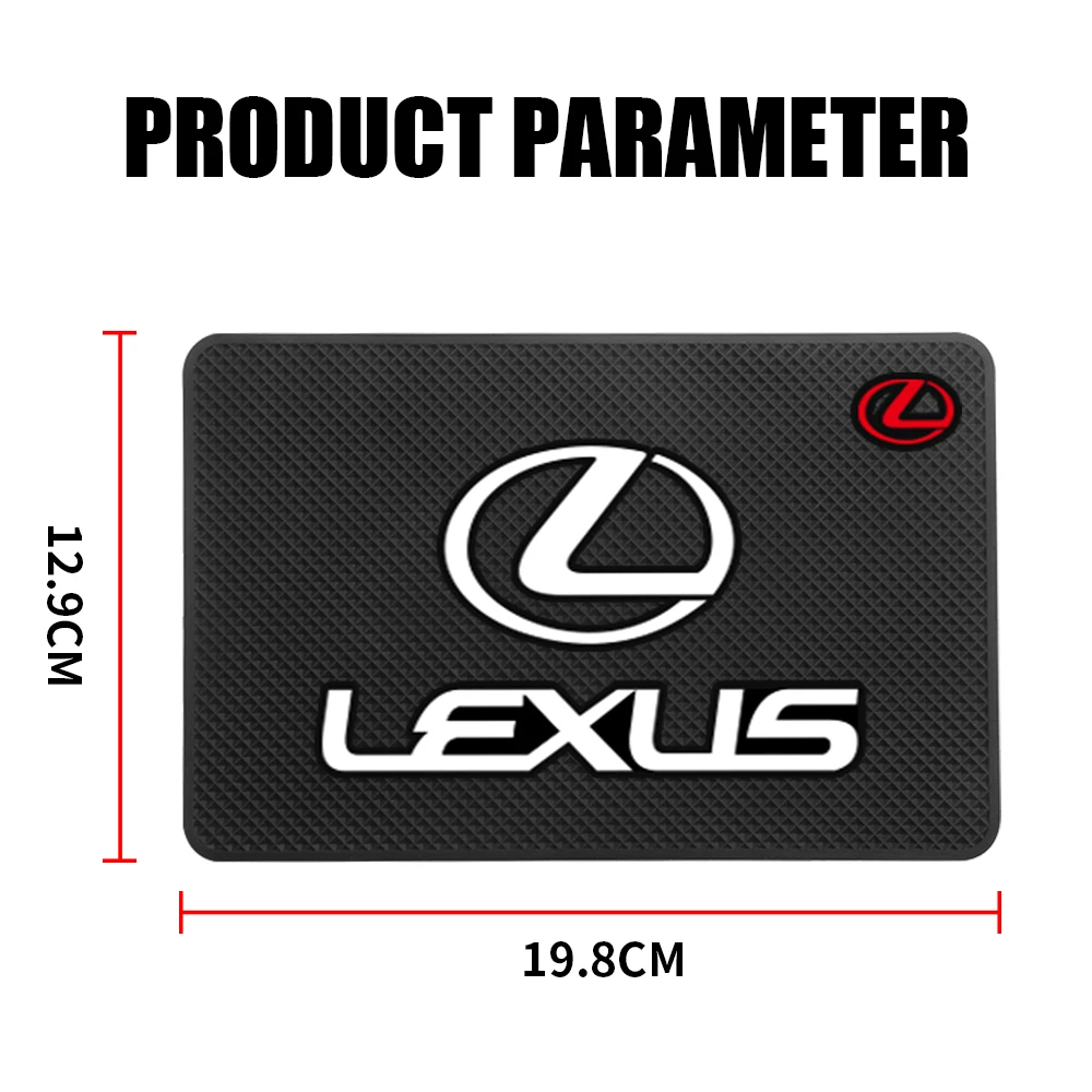 1/2 шт. Нескользящие силиконовые коврики для телефона Lexus RX 300 IS 250 GX 400 460 |