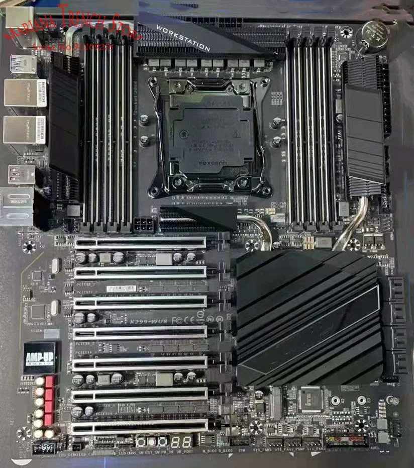 X299 WU8 для материнской платы Gigabyte Core X-Series процессор LGA2066 DDR4 PCI-E 3 0 4 × X16 X8 | Компьютеры