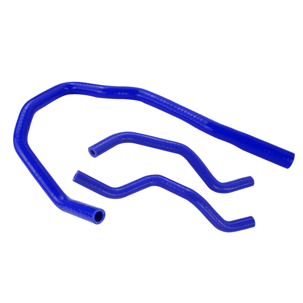 PQY RACING - синий силиконовый комплект шлангов охлаждающей жидкости радиатора для VW