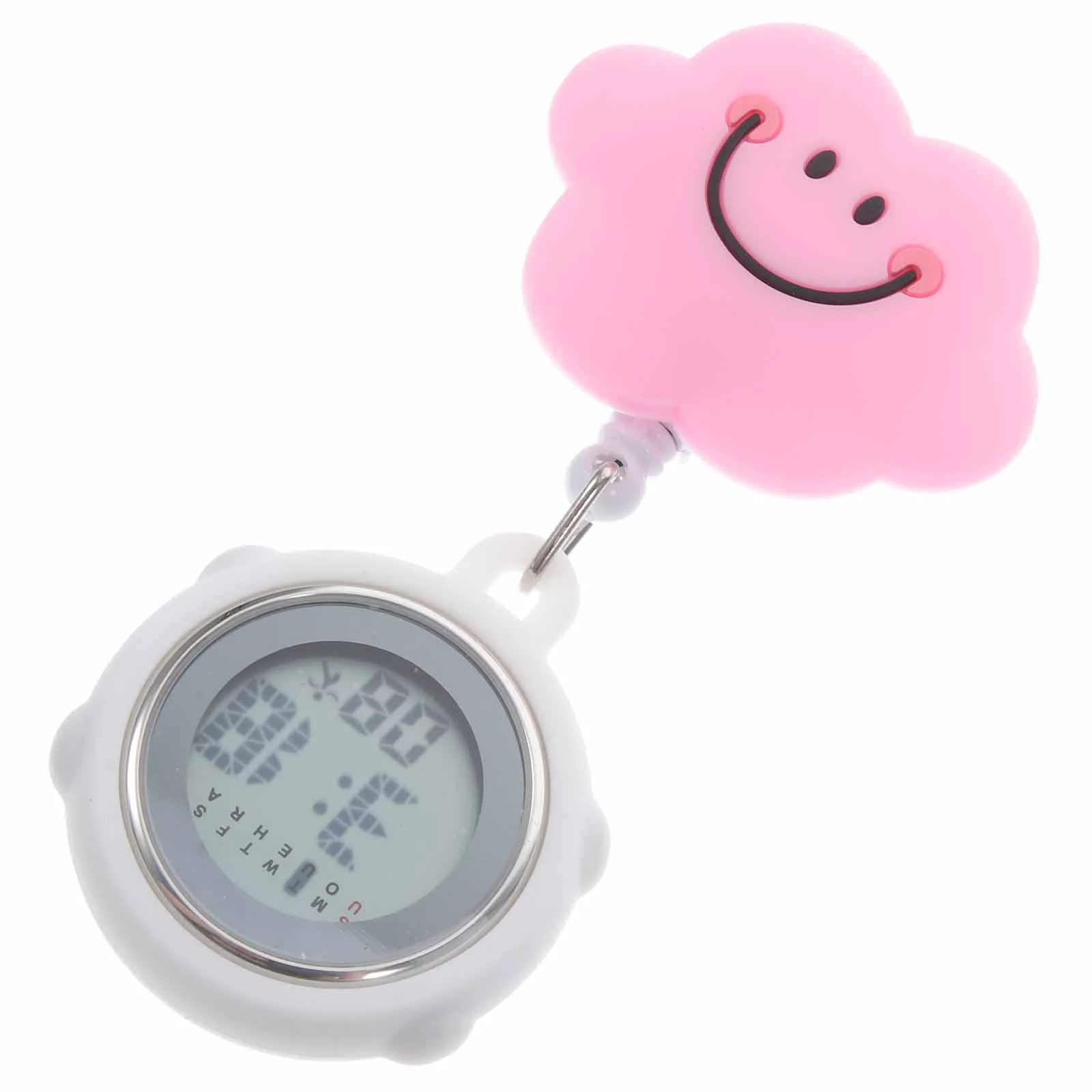 

Pocket Watch Clip Label Hanging Fob Digital Nursing Gift Chronograph Watches Men