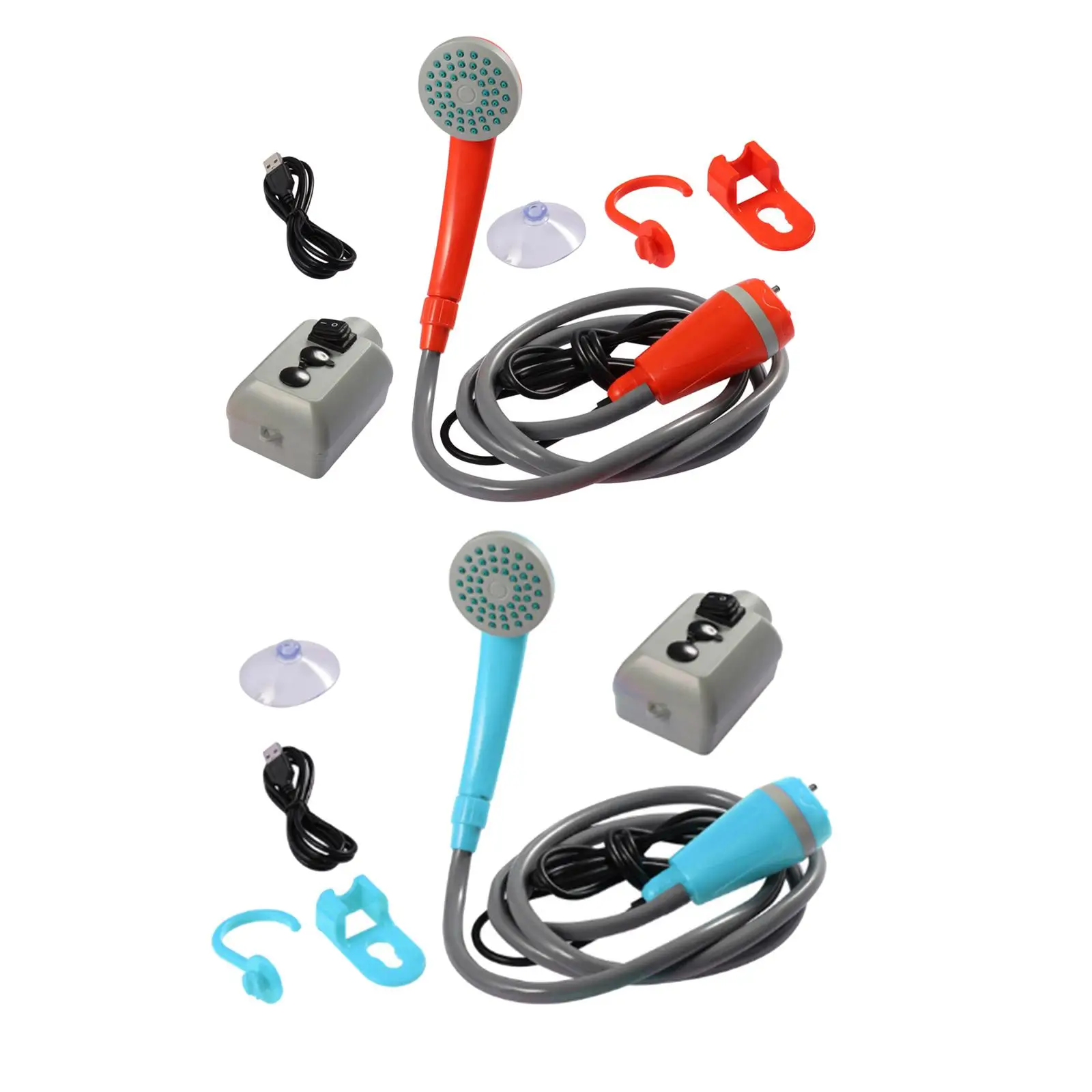 

12V Camping Shower Pump Pressure Washer for Dog Cleaning Outdoor Hiking Travel