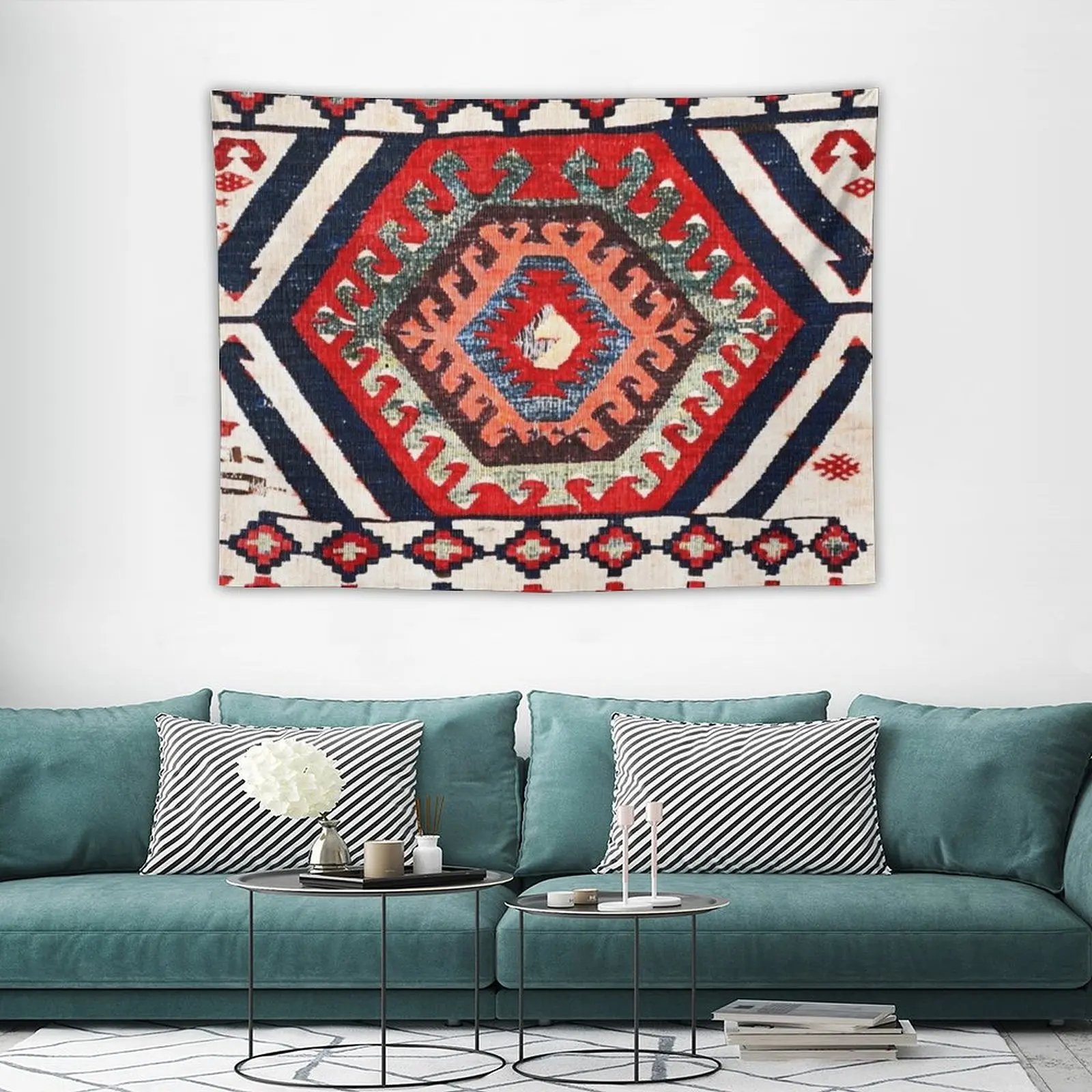 Hotamis Konya центральный анатолийский фрагмент Kilim гобелен с принтом уличное