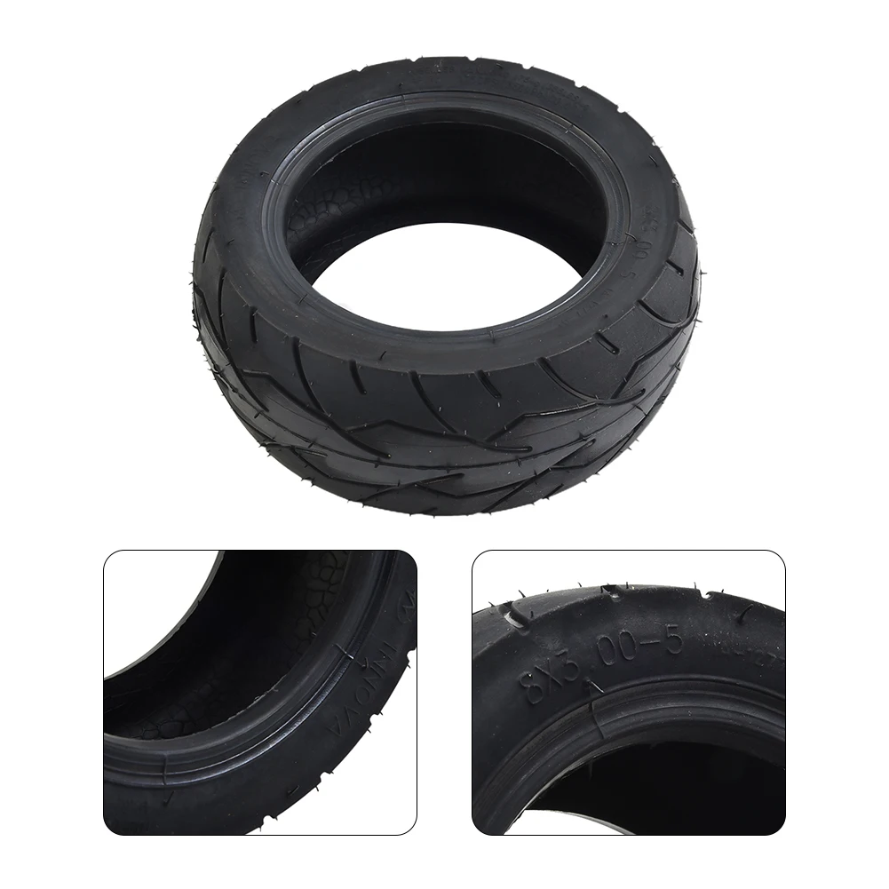 Бескамерная шина 588 г 8 дюймов 8x3 00-5 аксессуары черные запасные части резиновые
