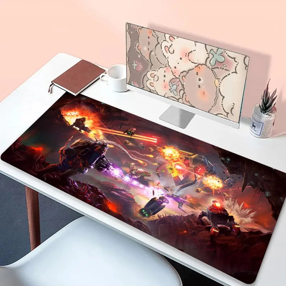 Популярный коврик для мыши Co-op shooter Приключения Deep Rock Галактический Нескользящие