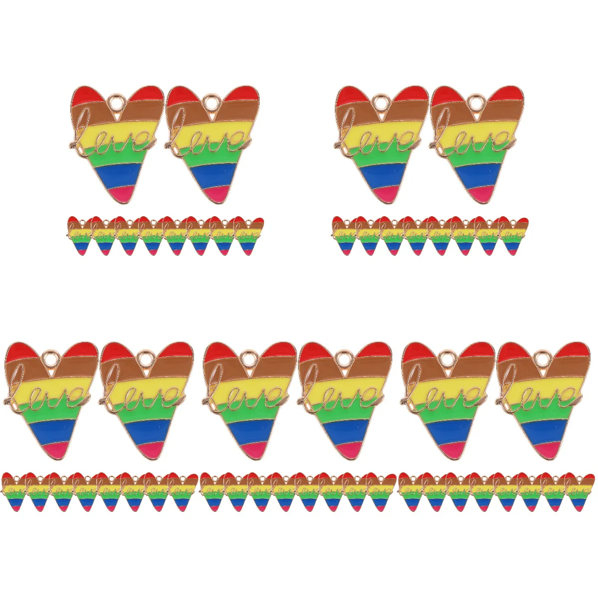 

Металлические подвески в виде бутылки, 50 шт.