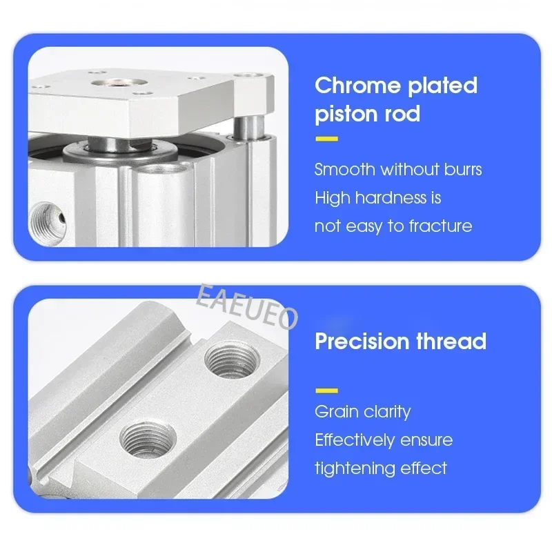 Флейта SMC флейта компактный пневматический цилиндр 50-75 63-100 80-25