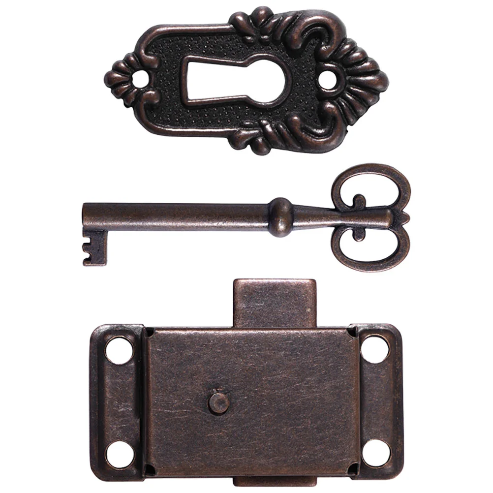 Замки для шкафа, ящик, мебель, настольный комплект, винтажный с ключом ...
