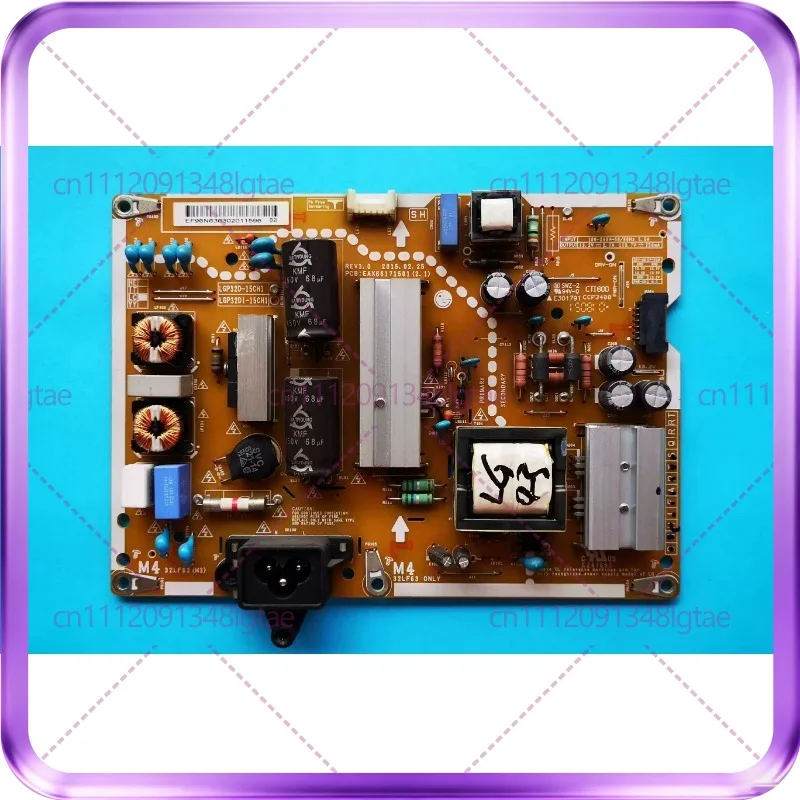 Фото Плата питания для телевизора LG 43LF5900-CA EAX66171501 (2.1) LGP32D-15CH1 №1