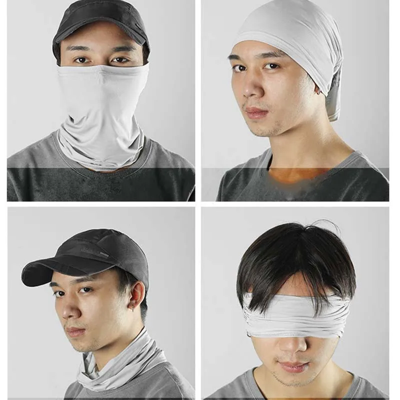 Летняя Солнцезащитная Шелковая Маска гигроскопичность дышащая