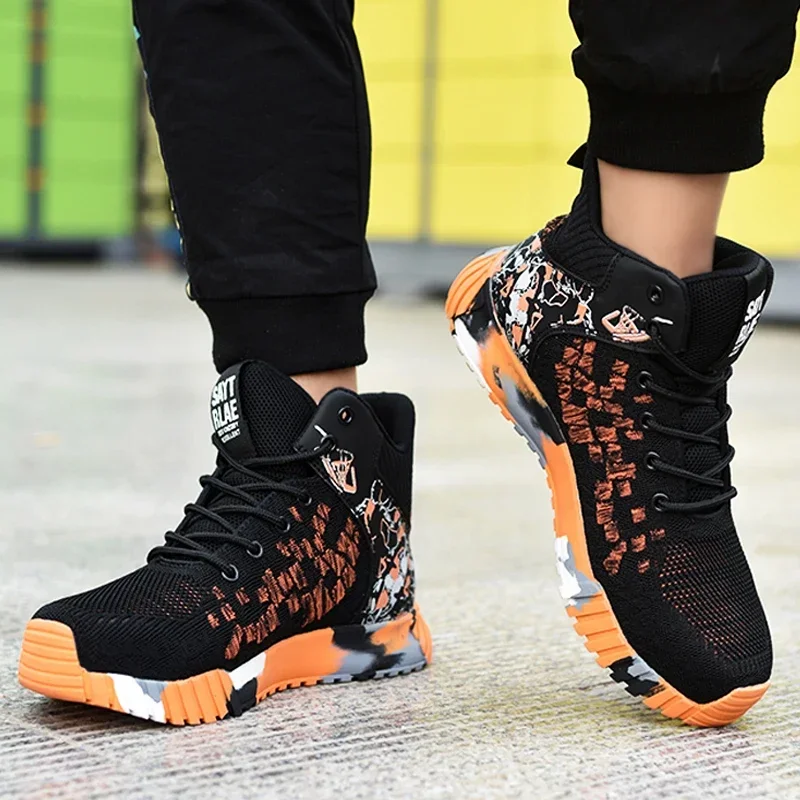 Защитная обувь большого размера 47 48 49 50 мужская неразрушимая дышащие рабочие