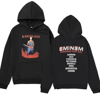 hoodies eminem european tour 90s hip hop rapper double sided print hoodie men and women oversized streetwear hoody sweatshirts
