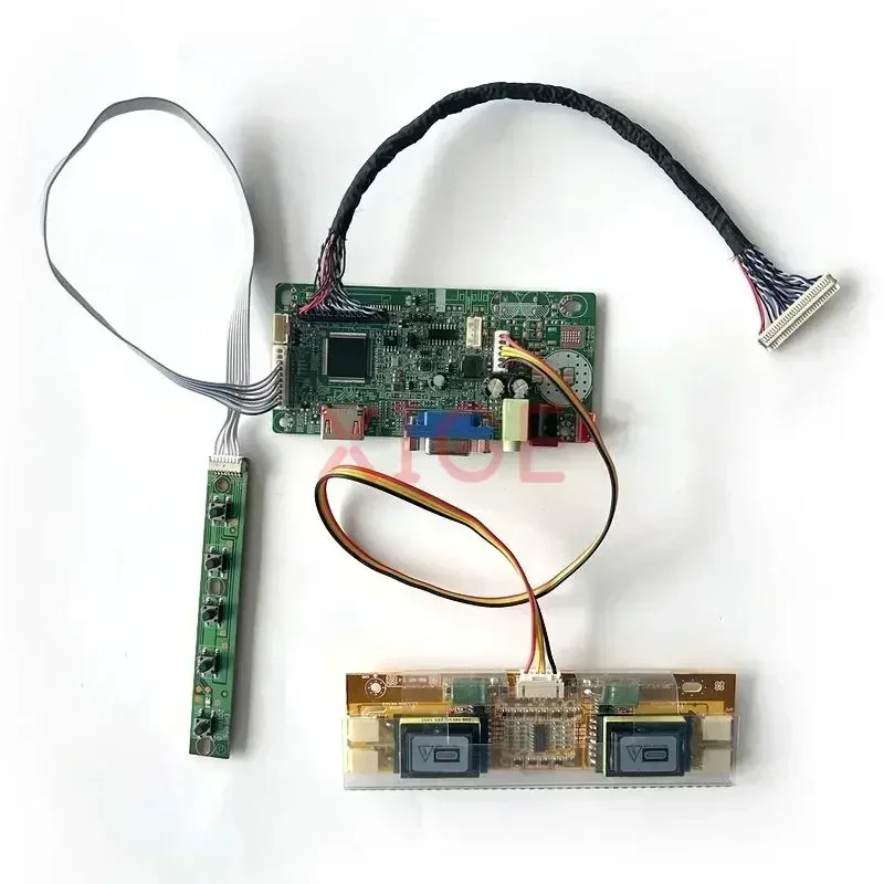 Плата контроллера драйвера ЖК-экрана подходит для LTM200KP01 LTM200KT01 VGA 4CCFL тестовый