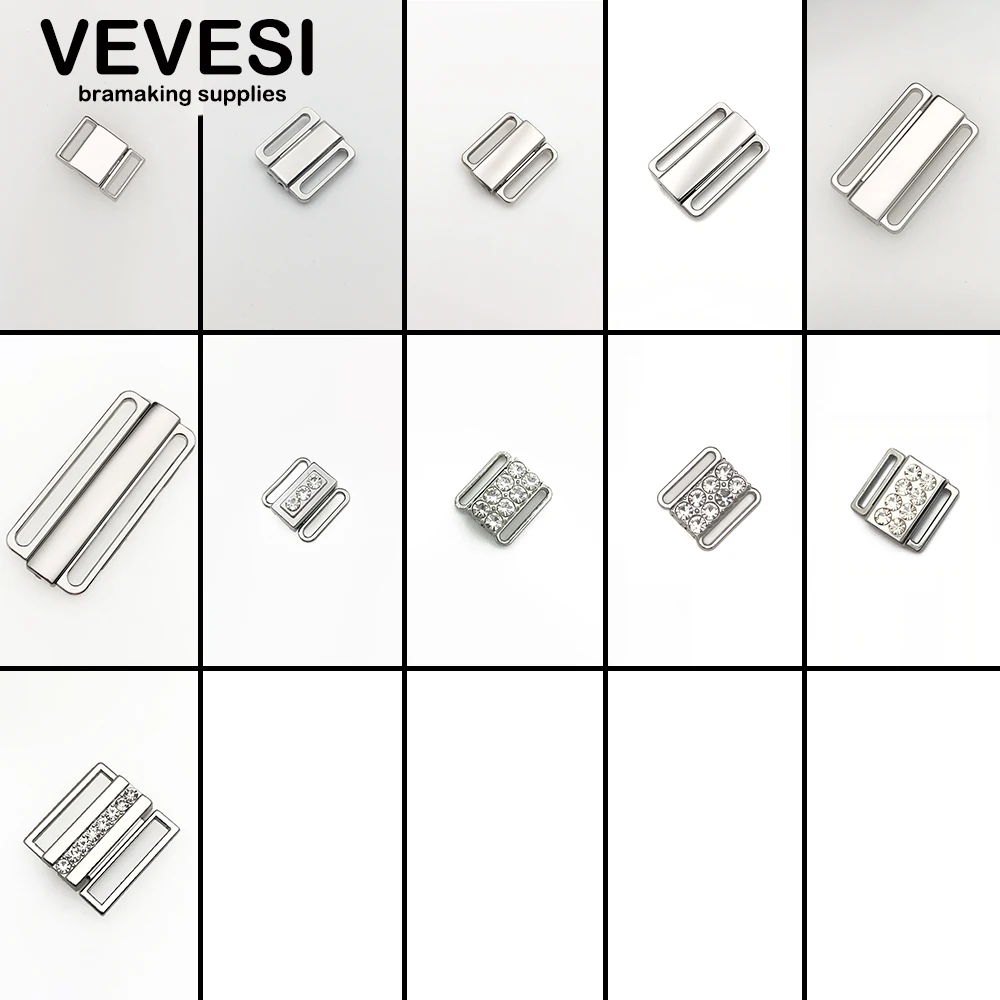 Застежка для бюстгальтера без никеля 5 шт