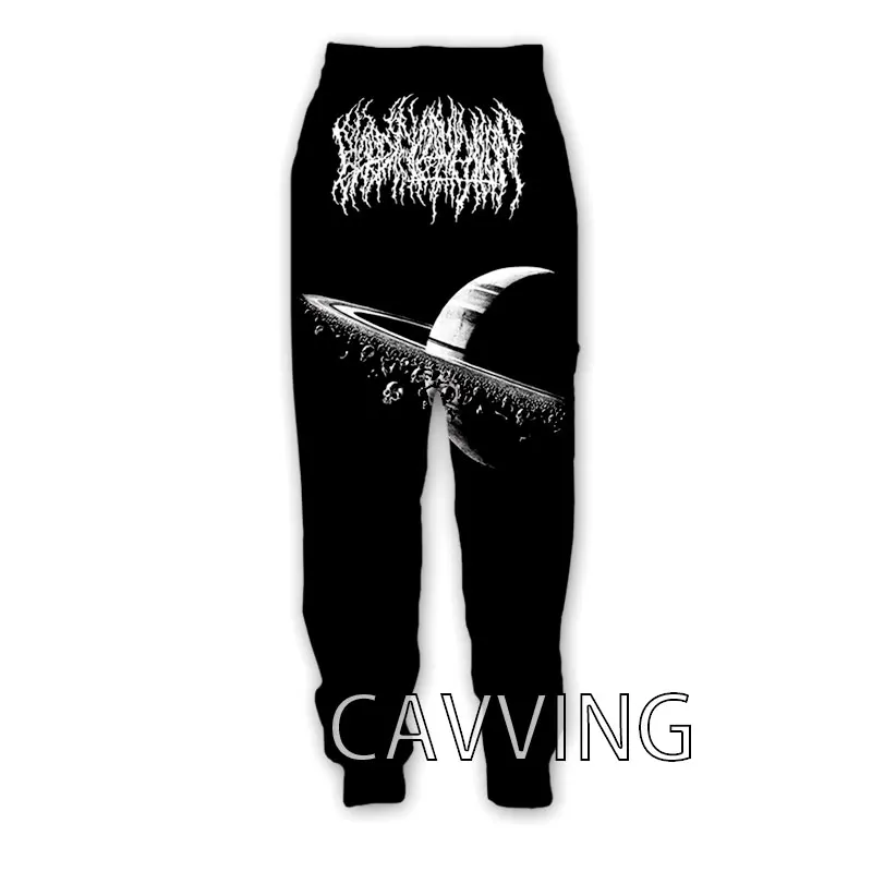 Повседневные брюки CAVVING с 3D принтом крови спортивные тренировочные прямые для