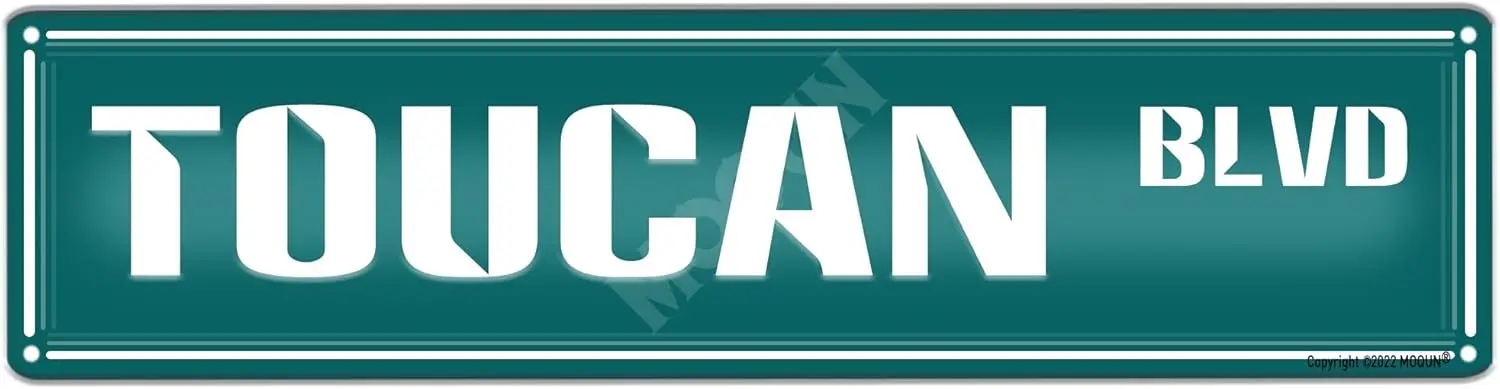 Вывеска Toucan вывеска декор забавный настенный Декор для дома фермерского мужская