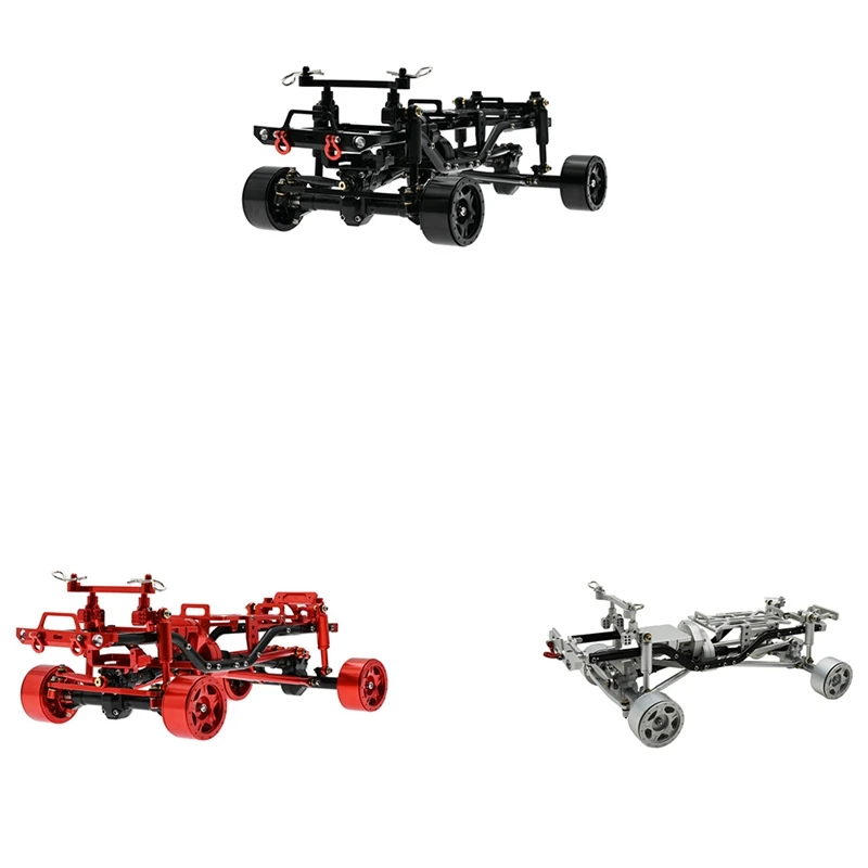 

Металлическая рама для осевого SCX24 90081 Deadbolt 1/24 RC Гусеничный автомобиль, обновленные детали, аксессуары