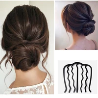 braiding hairpins inserts hair clip ponytail hair comb bun maker comb grips hair comb styling tools ornaments headwear clip
