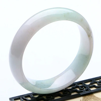 

zheru jewelry natural Burmese jadeite 54mm-64mm bracelet elegant princess jewelry best gift