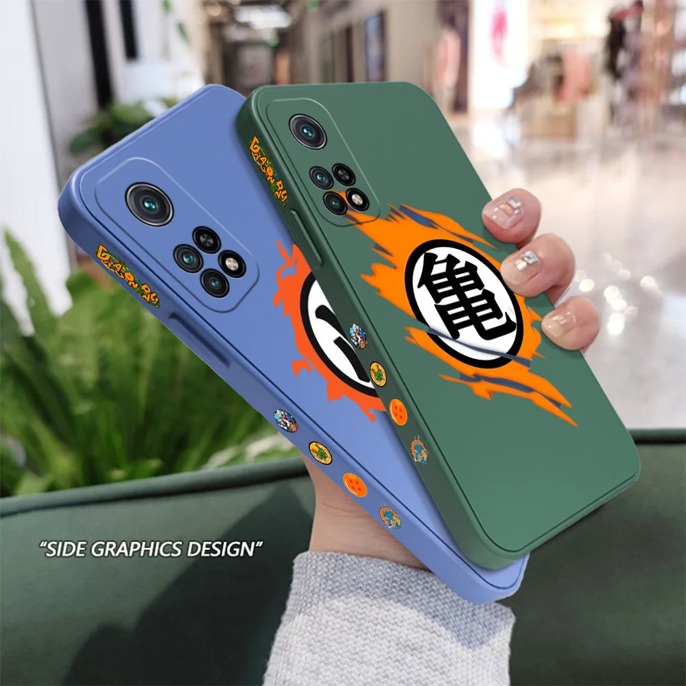 Купи Dragon Ball Son Goku Logo Phone Case For Xiaomi Redmi Note 11 10A 11T 10 10T 10S 9T 9 Pro Plus 10A 10C 9A 9C 9T 9i 4G 5G Cover за 120 рублей в магазине AliExpress