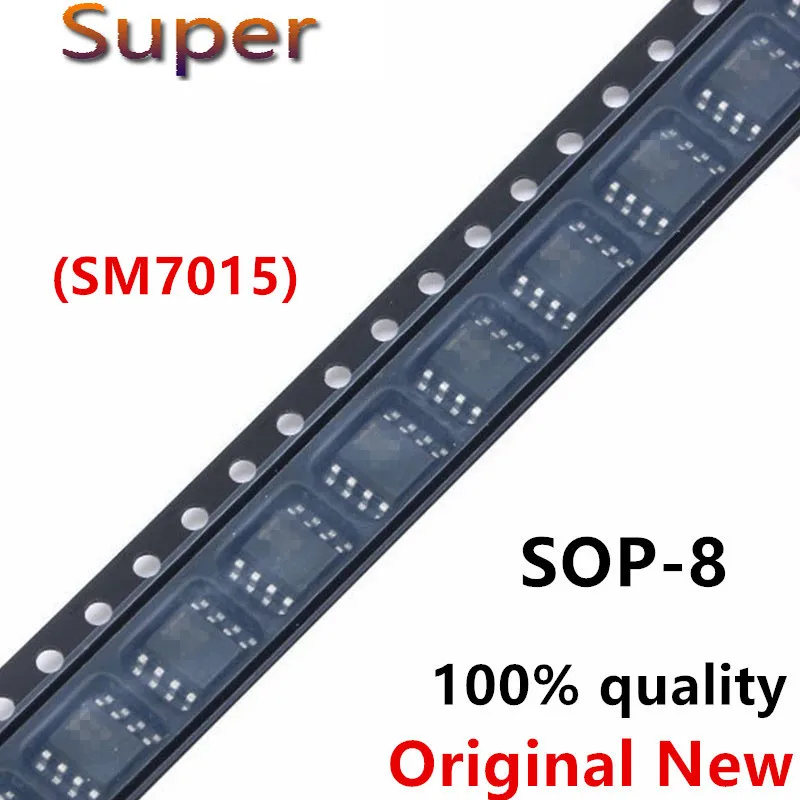 

5pcs SM7015 AC / DC PWM Power Switch SOP-8pin