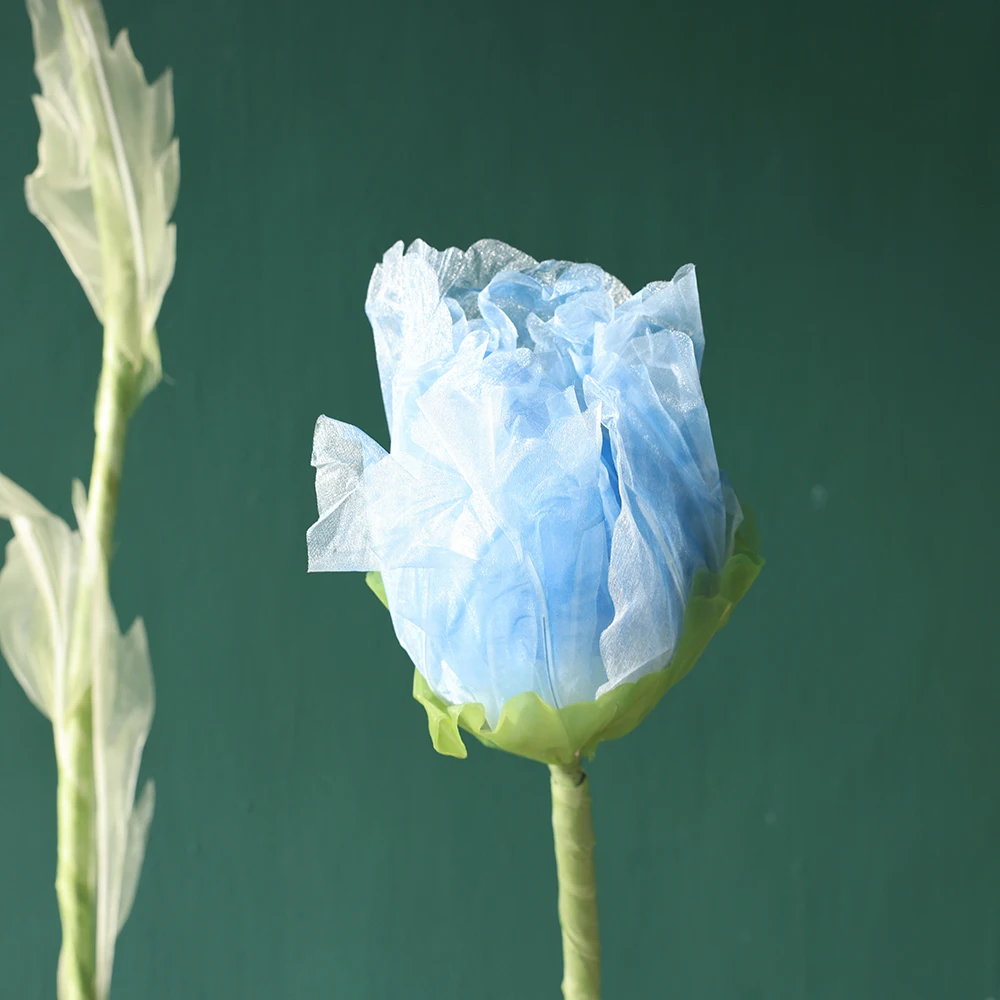 Свадебный сценический дорожный гид цветы гигантский декор большая марлевая