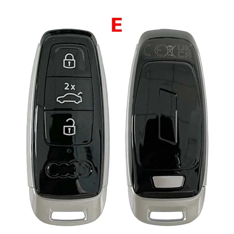 

Запасной корпус для смарт-ключа с дистанционным управлением для Audi A8, RS Q7, SQ7, A4L, A5, S5 2016-2018, а также для смарт-карты Lamborghini.